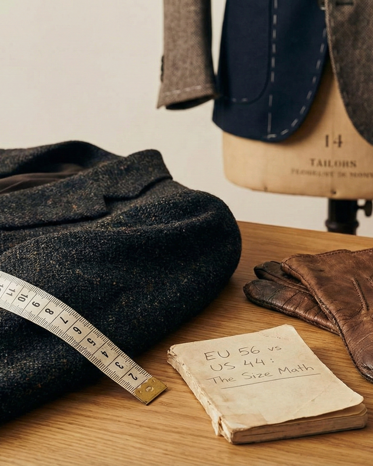 EU vs US Sizing in Italian Tailoring  - Why a 56 Isn’t Always a 46