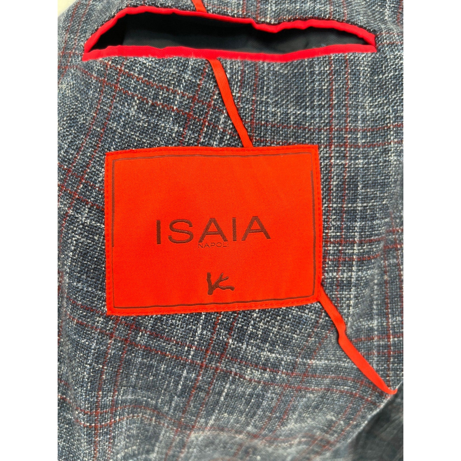 Isaia Napoli Dandy Attitude Double-Breasted Plaid Sport Coat – 56EU/44US