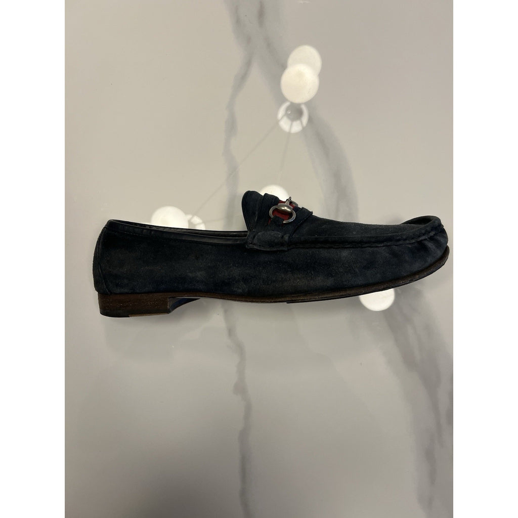 Gucci 1953 Horsebit Loafer in Navy - Size 13