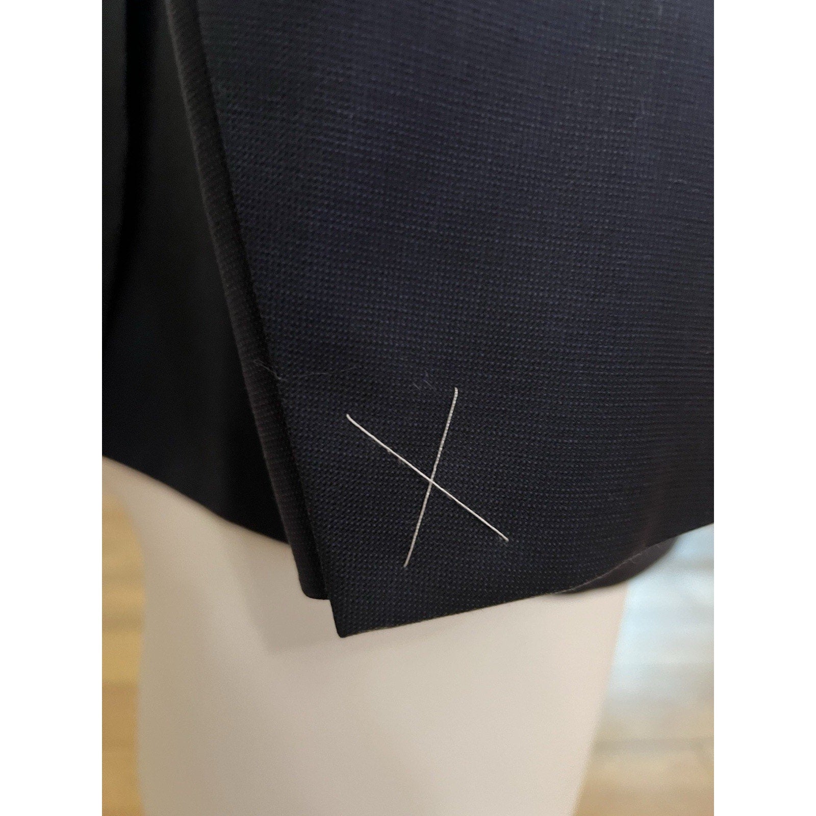 NEW Zegna Navy Trofeo Wool Suit – Size 56R