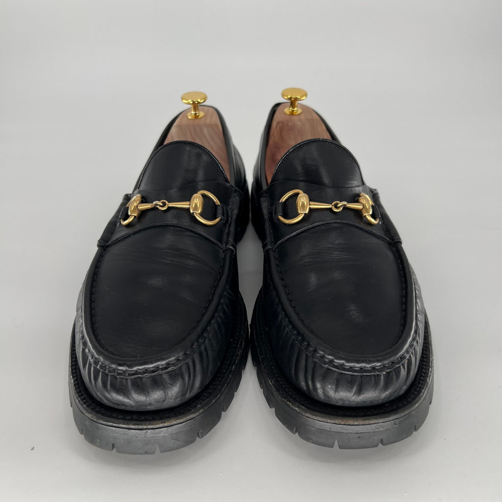Gucci 1953 Lug Sole Loafer in Black - Size 12