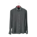 Zegna Solid Grey CashCo Dress Shirt - Size XL (IT)