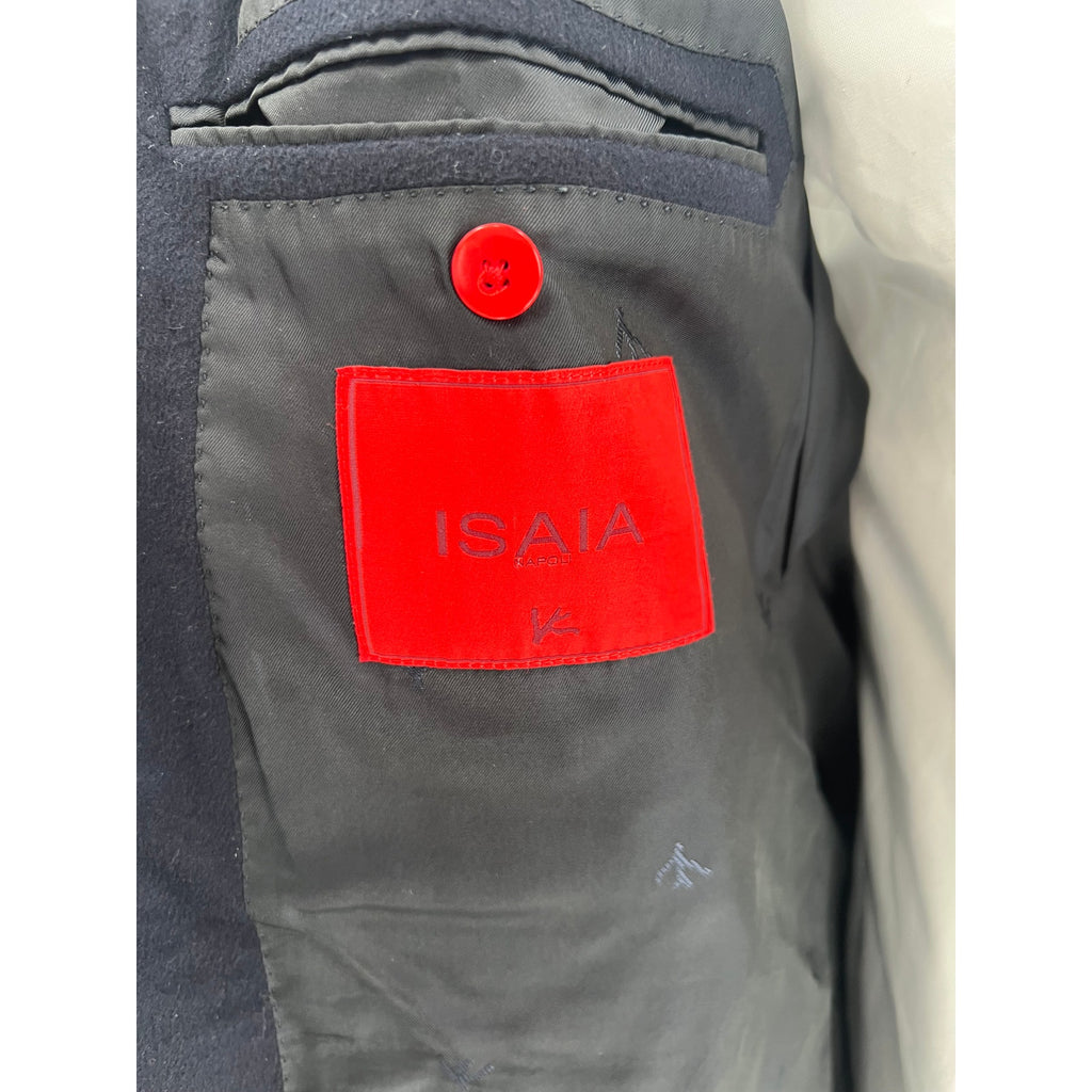 Isaia Aquacashmere Single Breasted Sport Coat – Navy – 54EU/44US