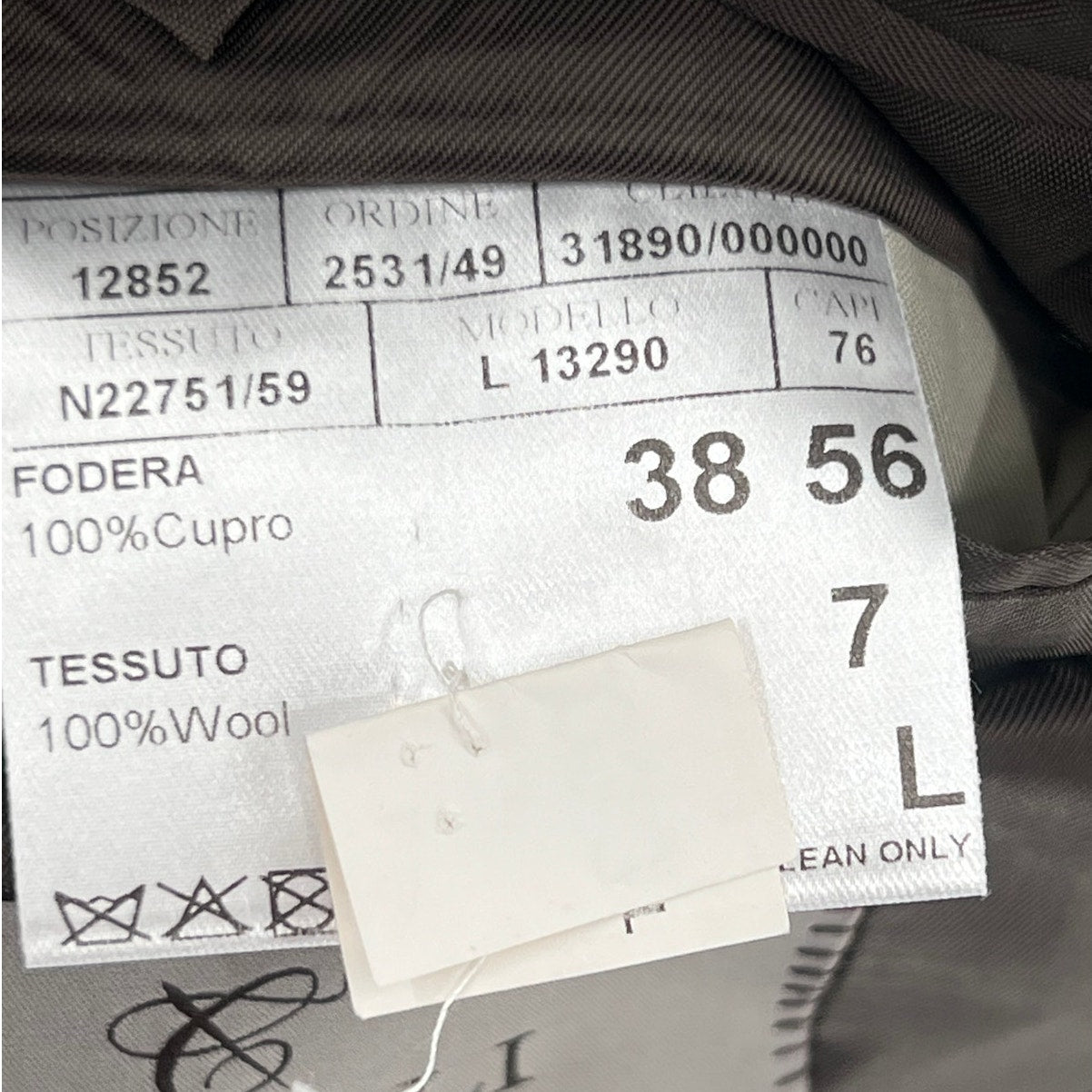 Canali Blue, Brown & Black Wool Check Sport Coat – EU 56 / US 46