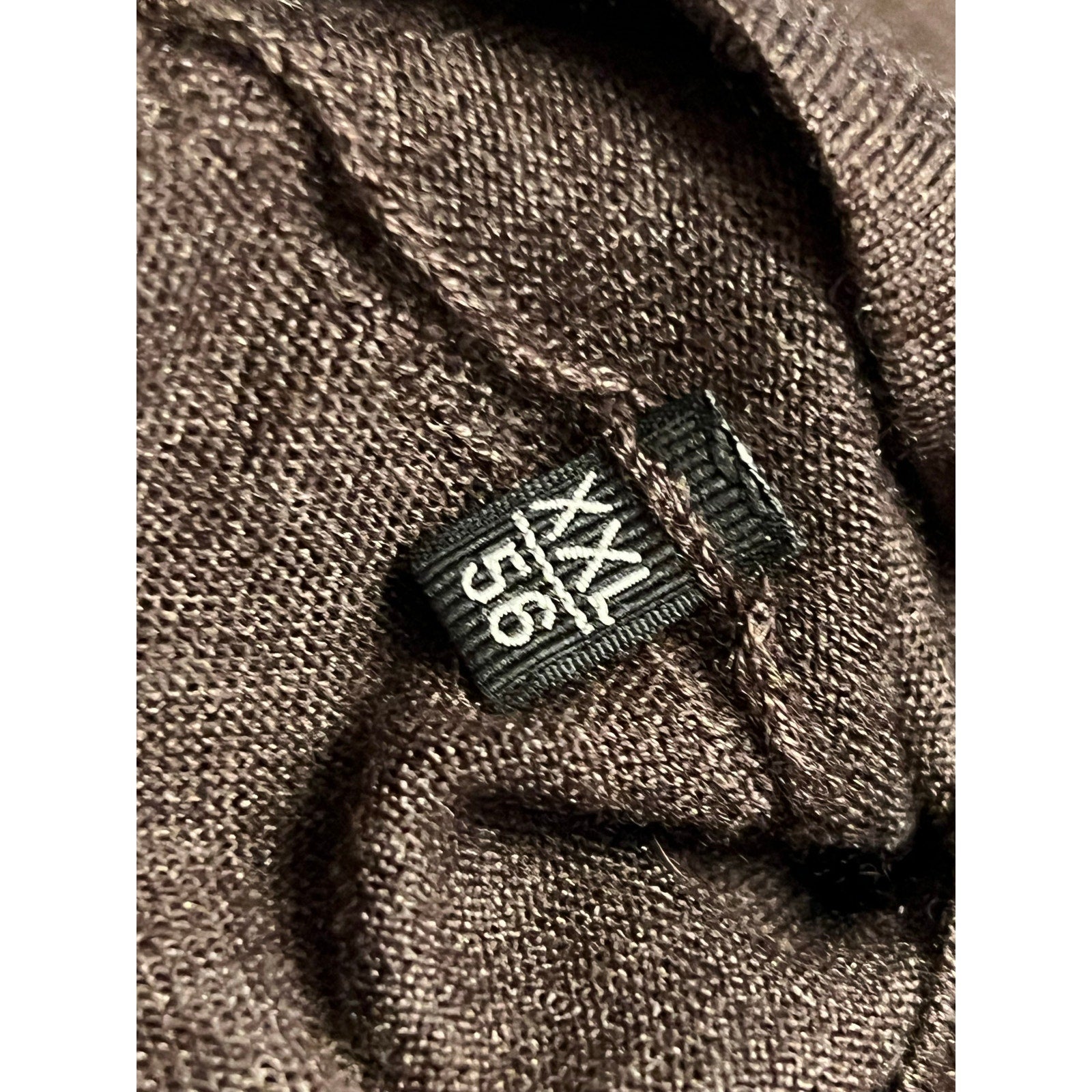 Ermenegildo Zegna Cashmere/Silk V-Neck Pullover Sweater in Brown