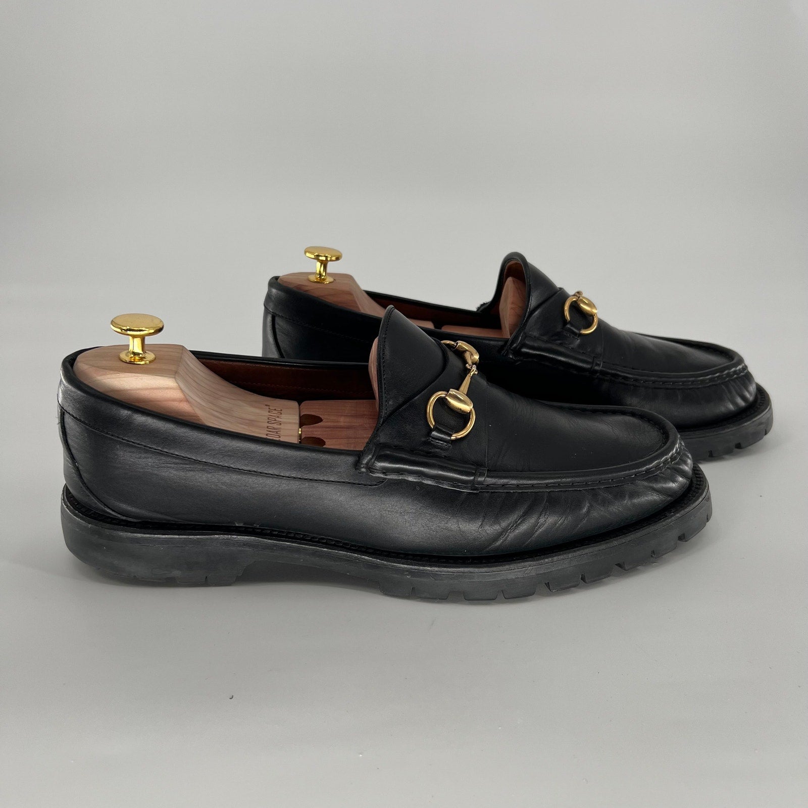 Gucci 1953 Lug Sole Loafer in Black - Size 12