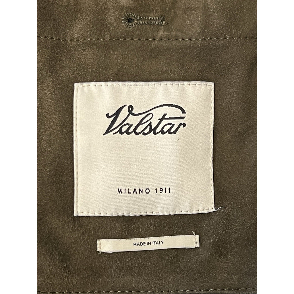 ICONIC Valstar Valstarino Suede Jacket - Olive Green - Size 56