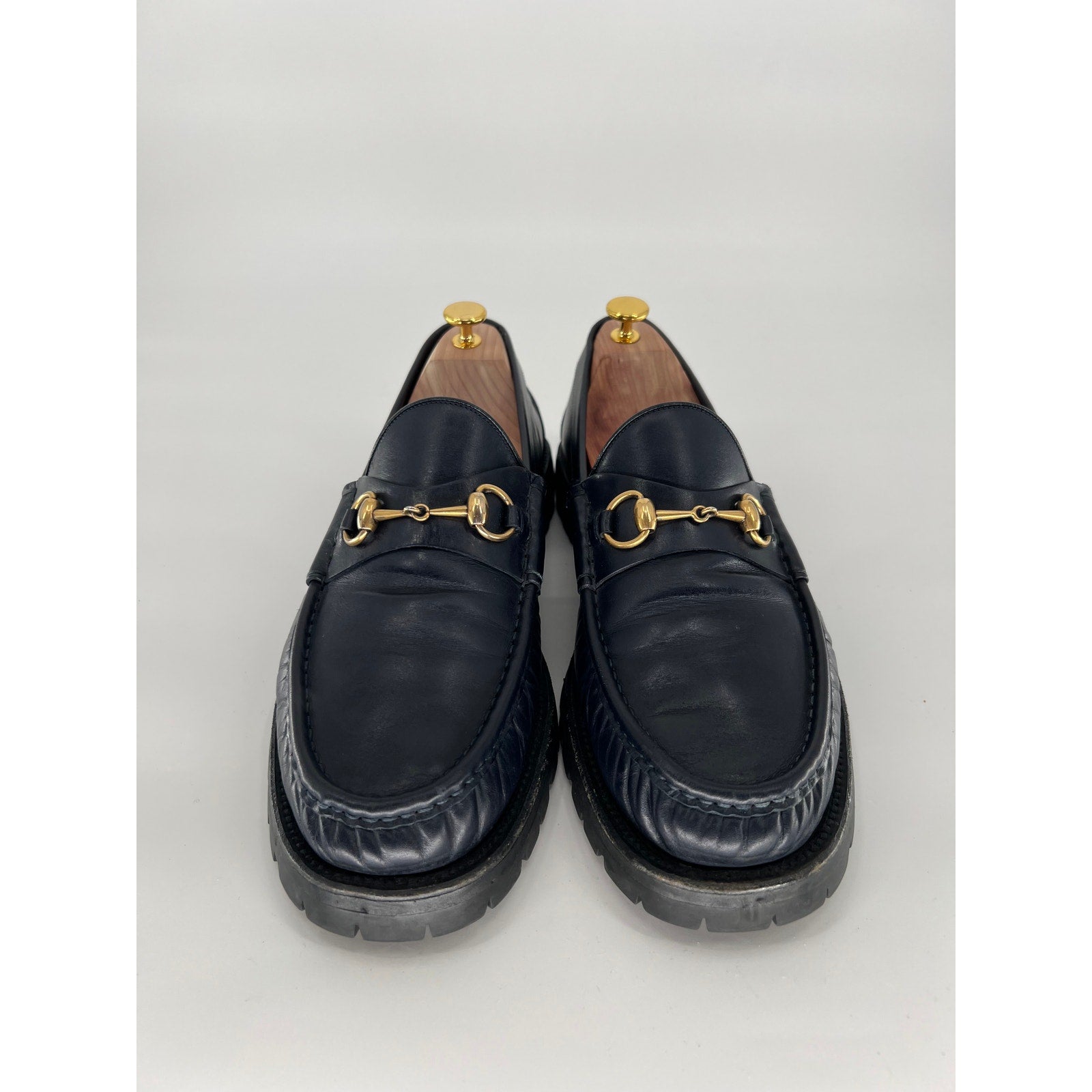 Gucci 1953 Lug Sole Loafer in Blue - Size 12