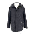 ISAIA Napoli Gray Wool Flannel Parka - Size 56eu/44us