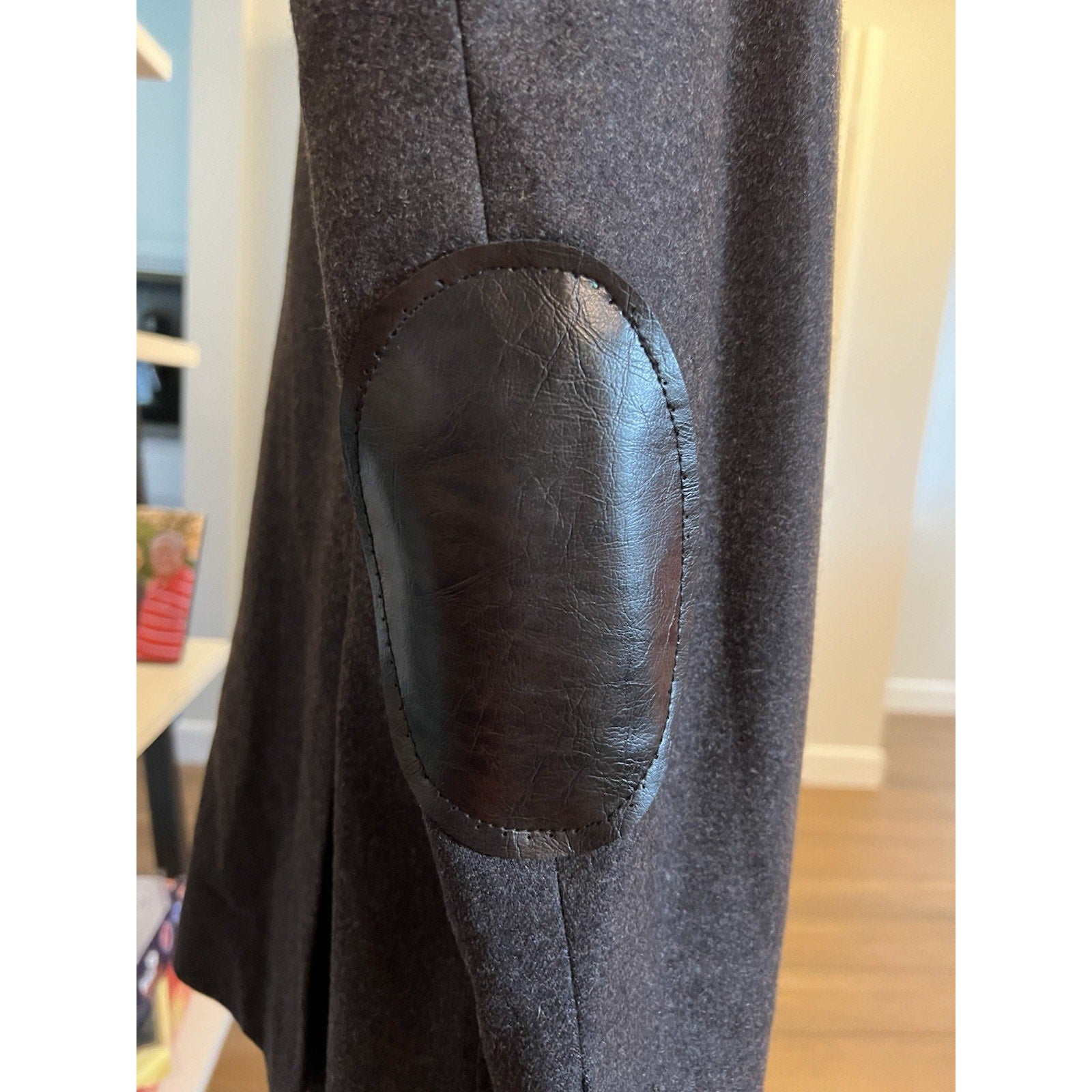 LBM 1911 Cocoa Wool Flannel Hybrid Sport Coat W/ Zip In Gilet - 54r
