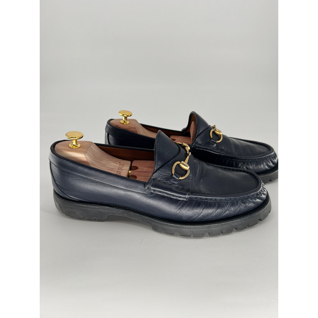 Gucci 1953 Lug Sole Loafer in Blue - Size 12