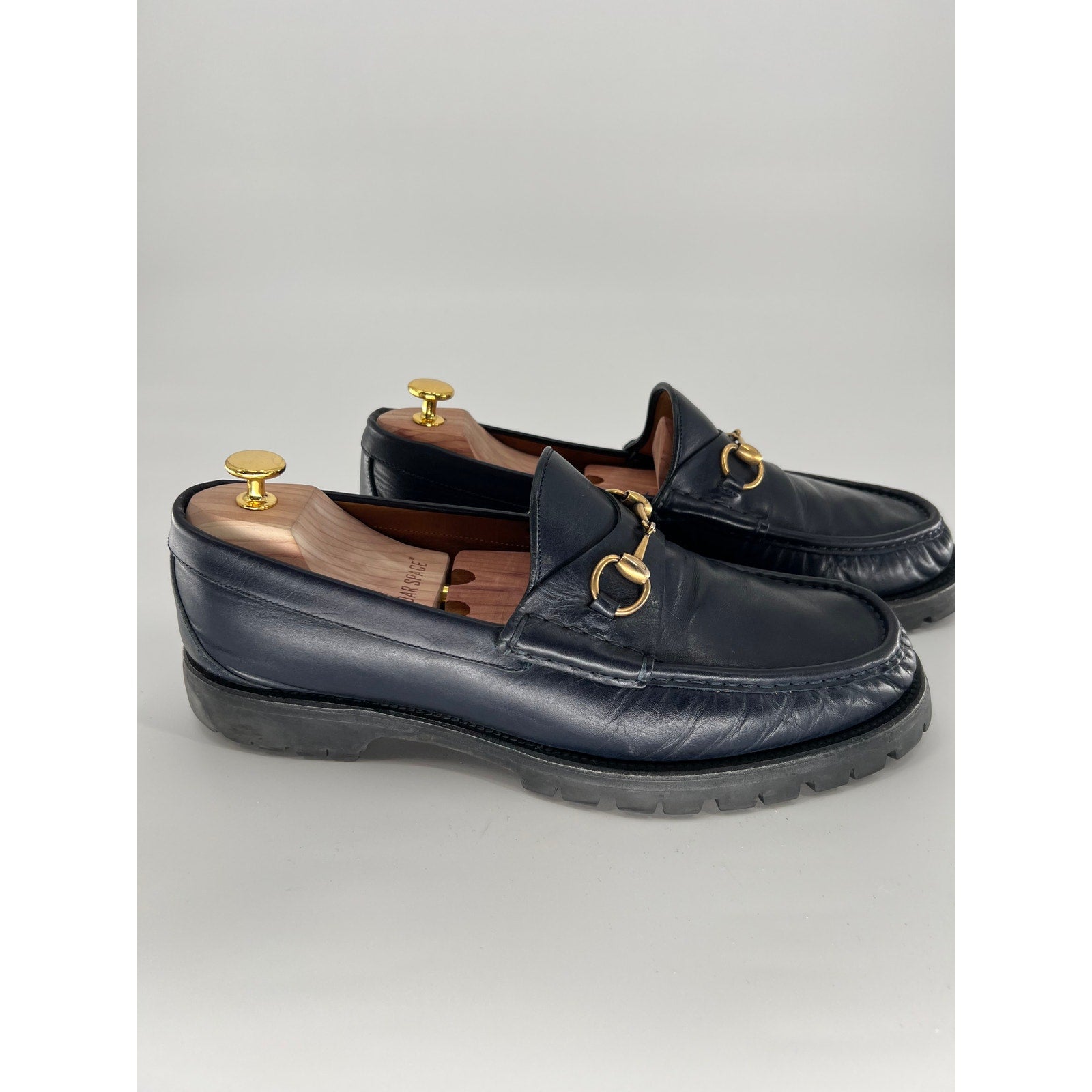 Gucci 1953 Lug Sole Loafer in Blue - Size 12