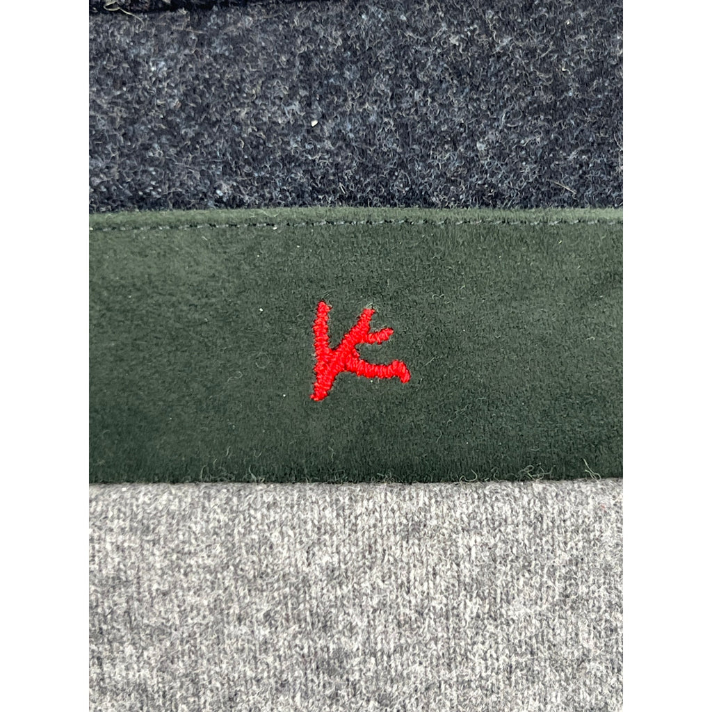 ISAIA Napoli Gray Wool Flannel Parka - Size 56eu/44us