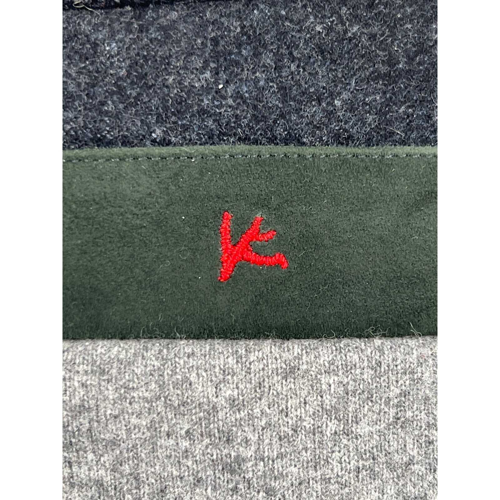 ISAIA Napoli Gray Wool Flannel Parka - Size 56eu/44us