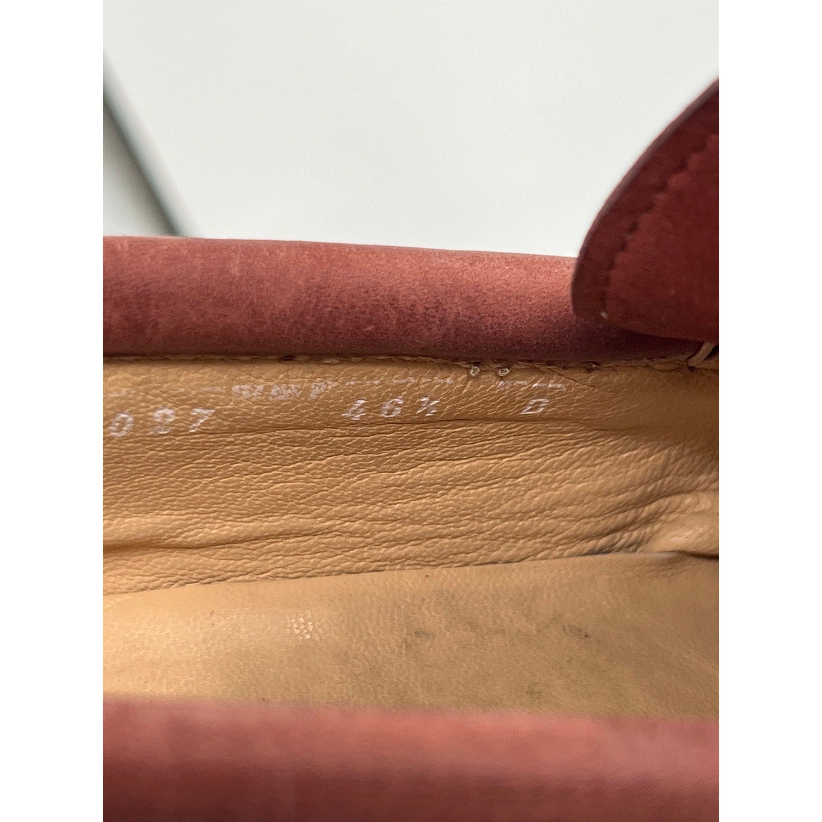 Tom Ford Era Gucci Terra Cotta Nubuck Horsebit Kiltie Lug Sole Loafers US 12.5 D Italy